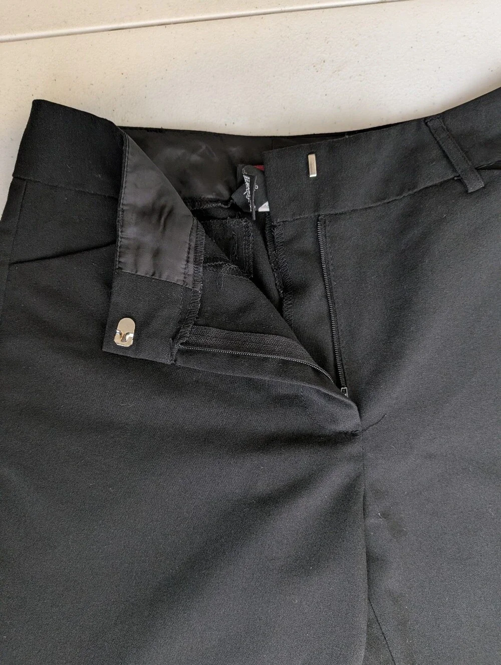 IZ Byer Girls Black Dress School Pants Size 12 Pockets Assembly Concert